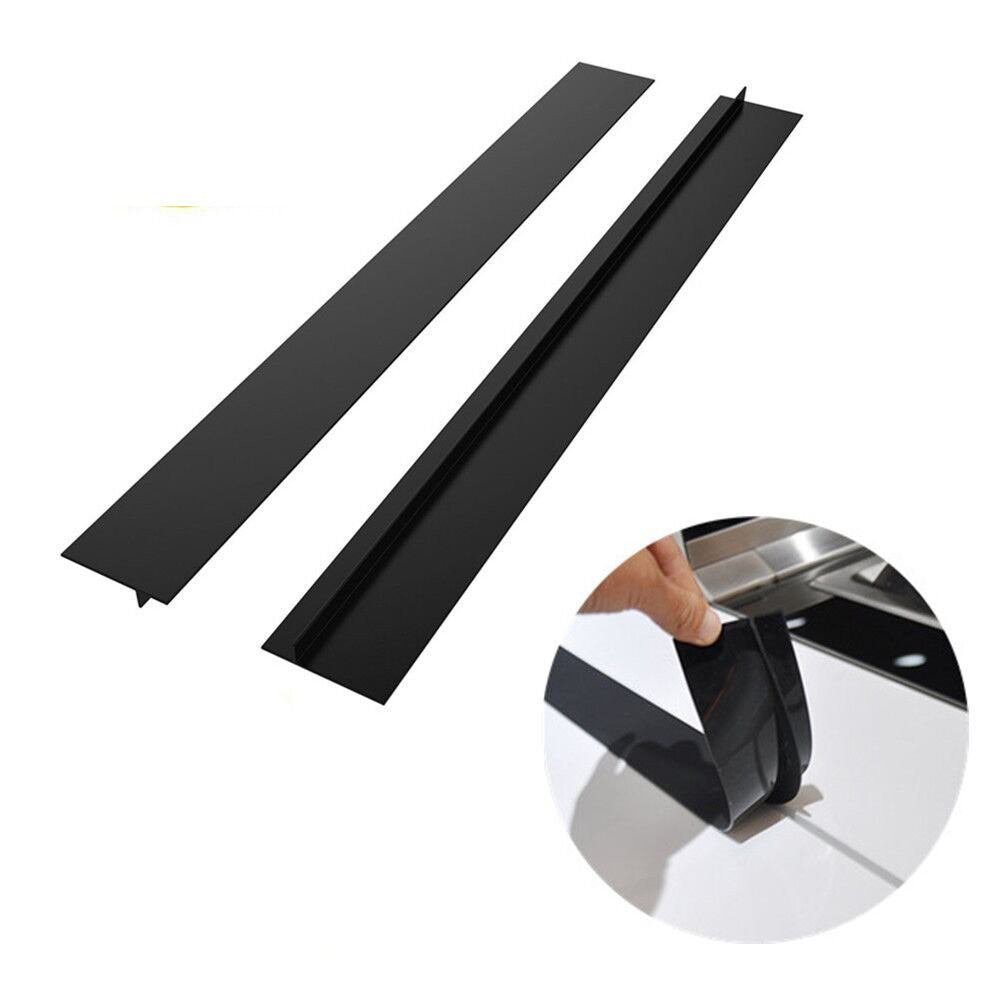 2-Pack Silicone Kitchen Stove Counter Gap Cover Strap