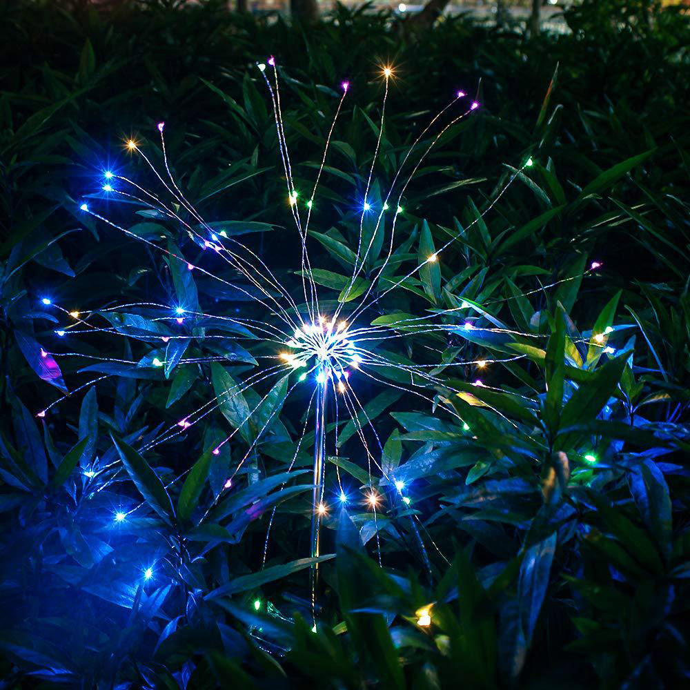 DIY Solar-Powered LED Garden Decorative Lights