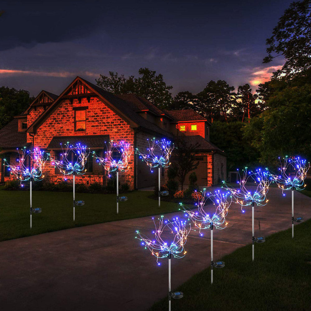 DIY Solar-Powered LED Garden Decorative Lights