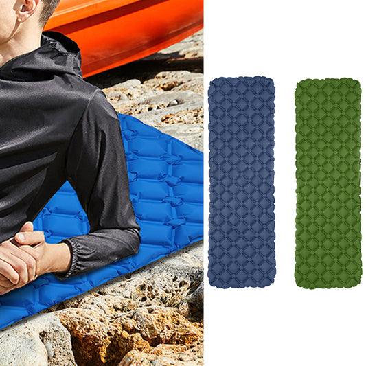 Inflatable Moisture-Proof Sleeping Mat for Outdoor Tent