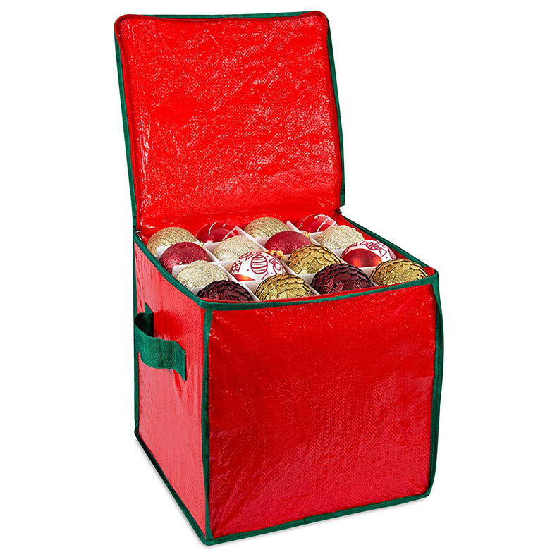 Foldable Collapsible Christmas Ornament Storage Box