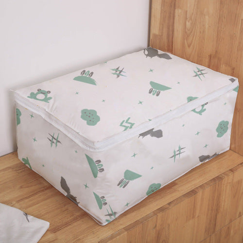 Printed Clothing Quilt Storage Bag -Fox