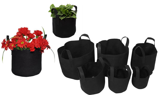 5-Pack Plant Grow Bags