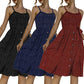 Women's Smocked Spaghetti Strap Dresses