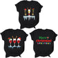 Women Christmas Printed Short Sleeve T-shirts Xmas Tee Basic Tops